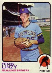 1973 Topps Baseball Cards      286     Frank Linzy